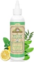 Soluzione detergente per cani con menta piperita Aroma | I suoi estratti naturali aiutano nel trattamento degli acari dell'orecchio del cane rimuovendo la cera, Debris & Odor | Lavaggio dell'orecchio del cane/Otic Cat Ear Cleaner Drops | Puppy Ear Cleaner