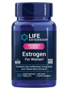Estensione della vita estrogeni per le donne, aiuta a alleviare i flash caldi e le maglie notturne, isoflavoni di soia, estratto di abete di Norvegia, mirtillo, senza ormone, senza glutine, non OGM, vegetariano, 30 Tablet