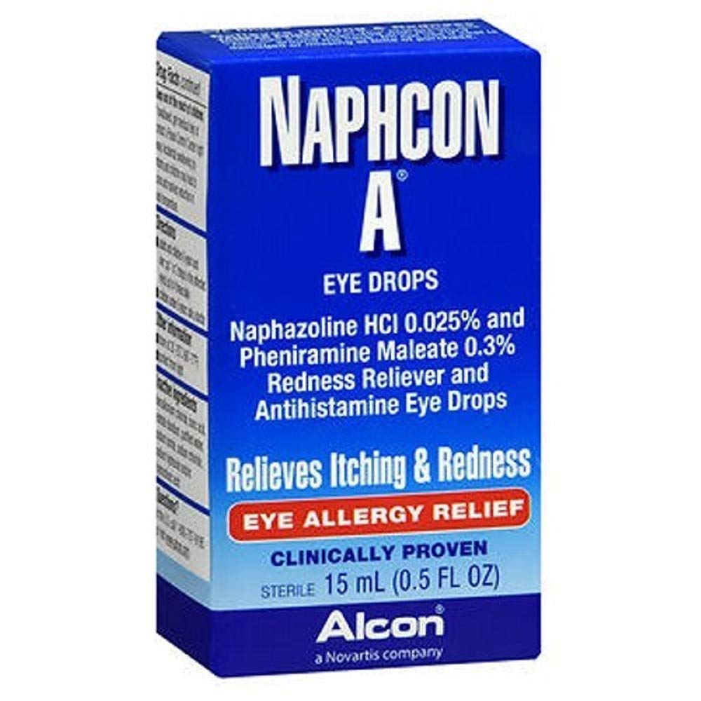 NAPHCON Un collirio, 15 ml (Pack of 3)