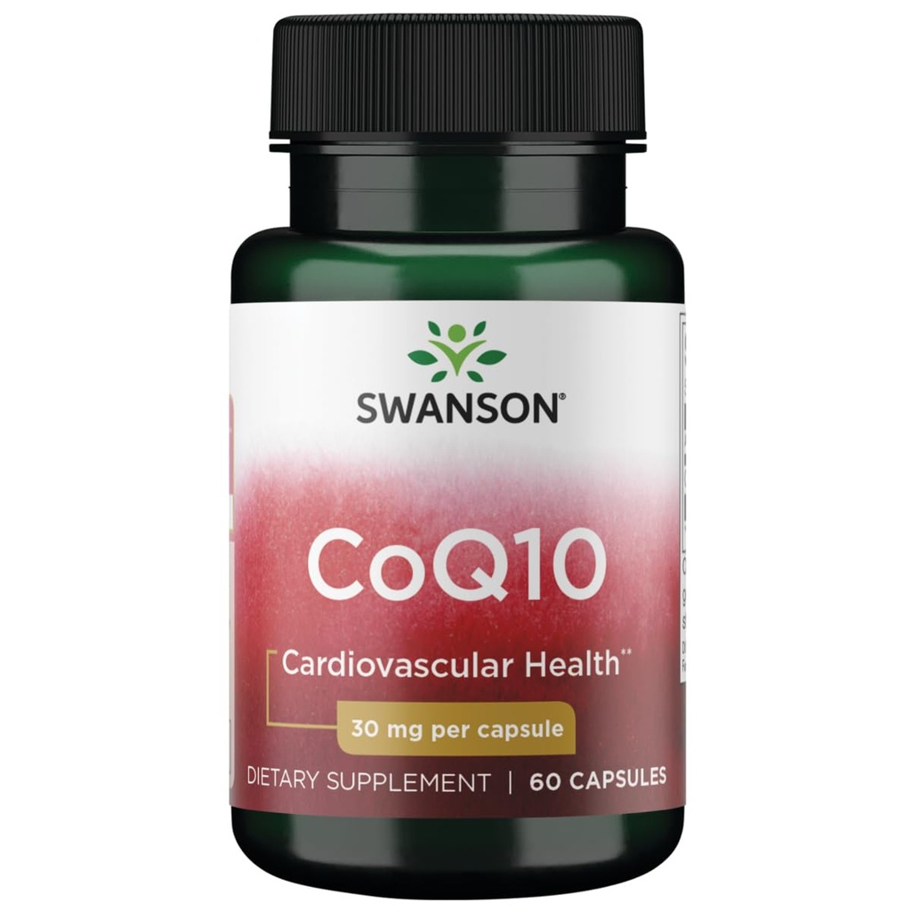 Swanson Coq10 30 Milligrammi 60 capsule