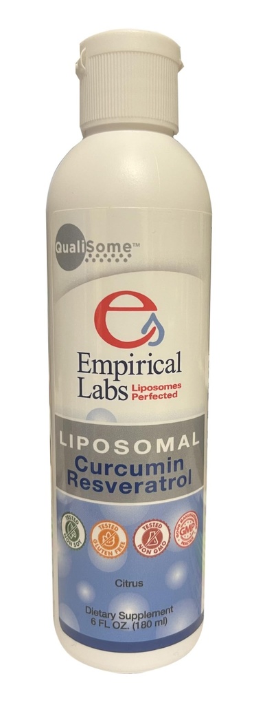 Curcumina strutturata Liposomica/Resveratrolo, 6 fl.oz