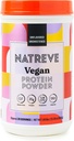 Natreve Vegan Protein Powder - 25g polvere proteica vegetale con probiotici e aminoacidi - Gluten Free & Unflavored, 20 Servings