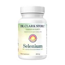 Dr. Clark Selenium Supplement 200 Mcg - Capsule Dietetici con Minerale Essenziale - Migliora la funzione tiroidea, Supporto Immune - 100 Capsule