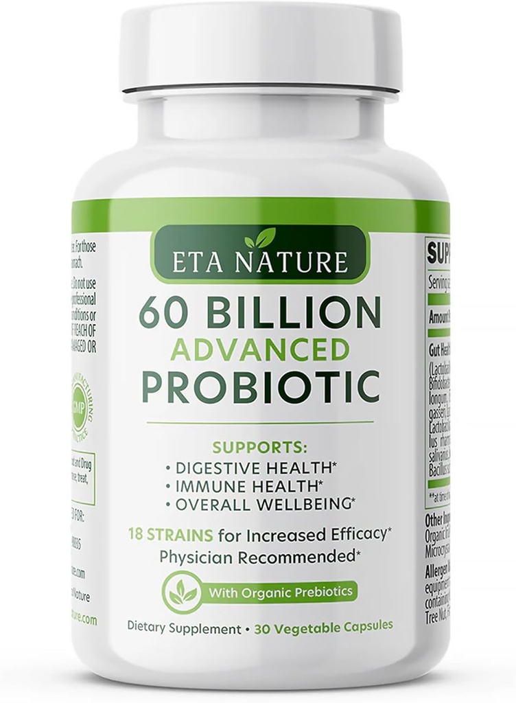 Probiotici avanzati per gli uomini - Probiotici per la salute digestiva, il supporto del fegato e l'immunità