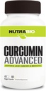 NutraBio Curcumin Advanced Digestion & Joint Support Complex, 60 capsule vegetali