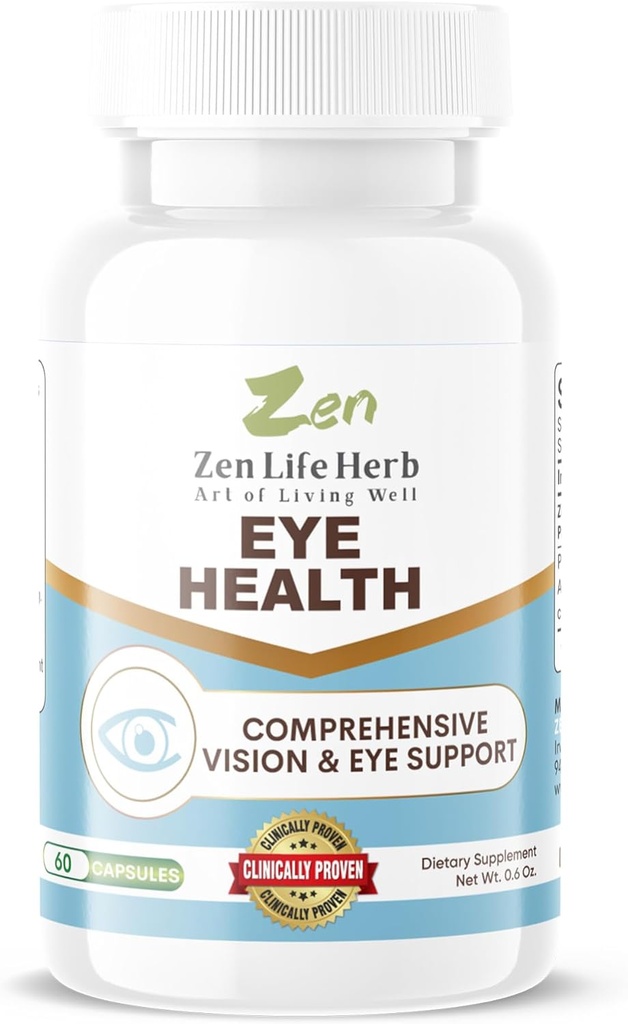 Salute degli occhi con Panax Notoginseng Astaxanthin Lutein e Zeaxanthin (60 capsule)