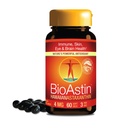 Nutrex Hawaii BioAstin Hawaiian Astaxanthin - 4mg, 60 Softgels - Farm-Direct Premium Antiossidante Supplemento per Supporto Occhio, Pelle, Joint & Immune System Health - Non-GMO & Gluten-Free