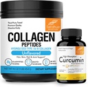 Sandhu's Collagen Peptides Powder & Curcumin con Bioperine| Supporta la funzione immunitaria