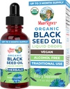 MaryRuth Organics Black Seed Oil Liquid Drops Cold Pressed | 3 mesi di alimentazione | USDA Organic Black Cumin Seed Oil | Supporto immunitario | Salute respiratoria | Sugar&Gluten Free | Vegan | Non-GMO | 2 Fl Oz
