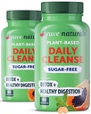 Yuve Natural Papaya Digestive Enzymes - caramelle masticabili senza zucchero - promuove una migliore digestione - costipazione & Bloating Aid, disintossicazione, Leaky Gut Repair & Gas Relief - Vegan, Non-GMO (2 Confezione di 90ct)