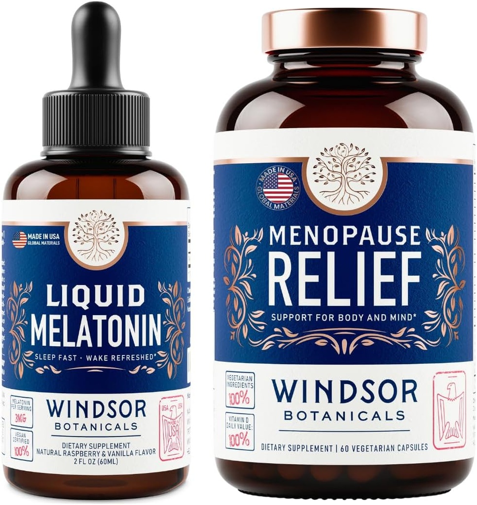 MElatonina 3mg - Supporto per la salute femminile Bundle