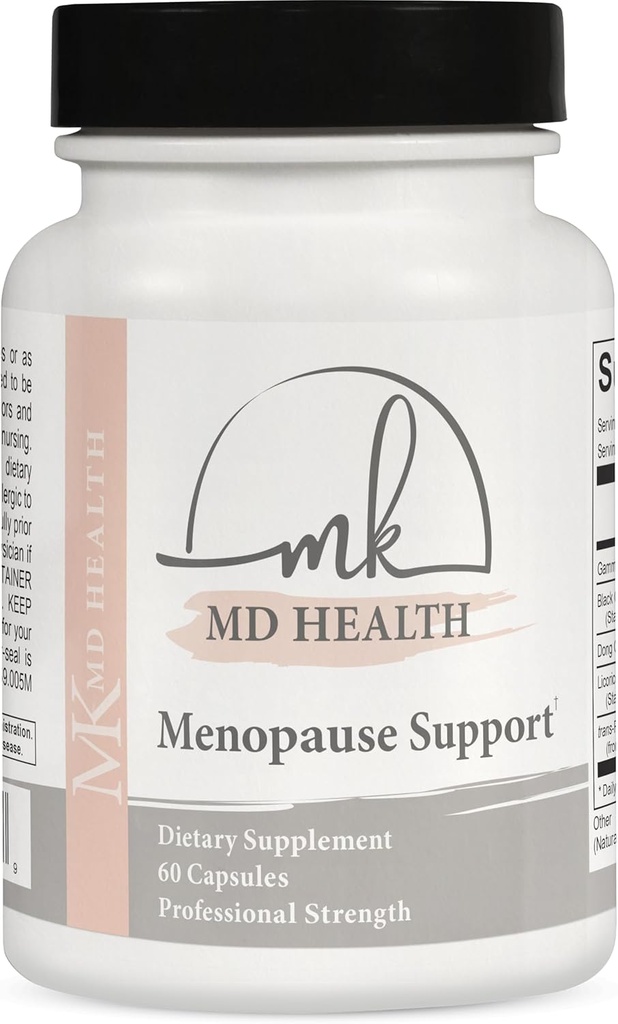 OBGYN Sviluppato integratore di sostegno naturale di menopausa per il sollievo dai sintomi di menopausa e perimenopausa, 60 conte
