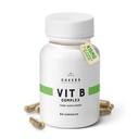 CHEERS Vitamina B Complex Supplemento | 113.5mg Vitamine B complete con B1, B2, B3, B6, B12 | High Absorption Vegan B Complex for Brain, Nerve & Immune Support | Non-GMO, DRcaps® Plus | 60 capsule
