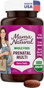 Vitamine prenatali organiche naturali della mamma per le donne Vegan (30 Serve) | Vitamine prenatali di un giorno per le donne incinte | a base di cibo, non OGM & Gluten-Free - Pre Natal Multivitamin with Folate