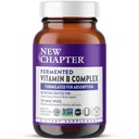 Nuovo Capitolo Vitamina B Complex, Fermented Vitamin B Complex, USDA Organic, ONE Daily for Cellular Energy + Brain + Beauty, 100% Vegan, Gluten-Free - 60 Count