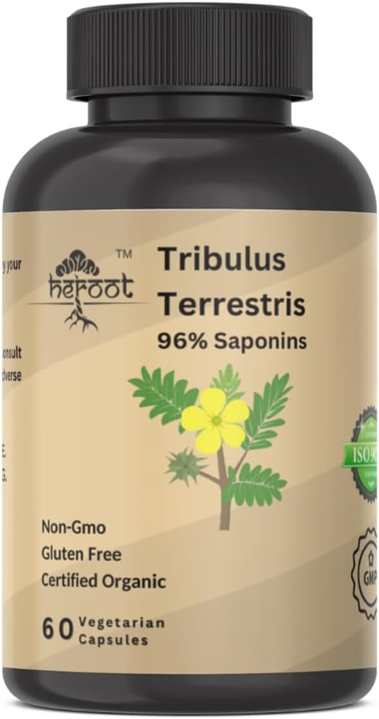 Tribulus Terrestris Supplemento per Uomo e Donne Supplemento (Pack of 120 Capsule)
