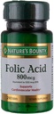 L'acido folico bounty della natura 800 mcg compresse massima resistenza 250 conteggio (pacchetto di 6)