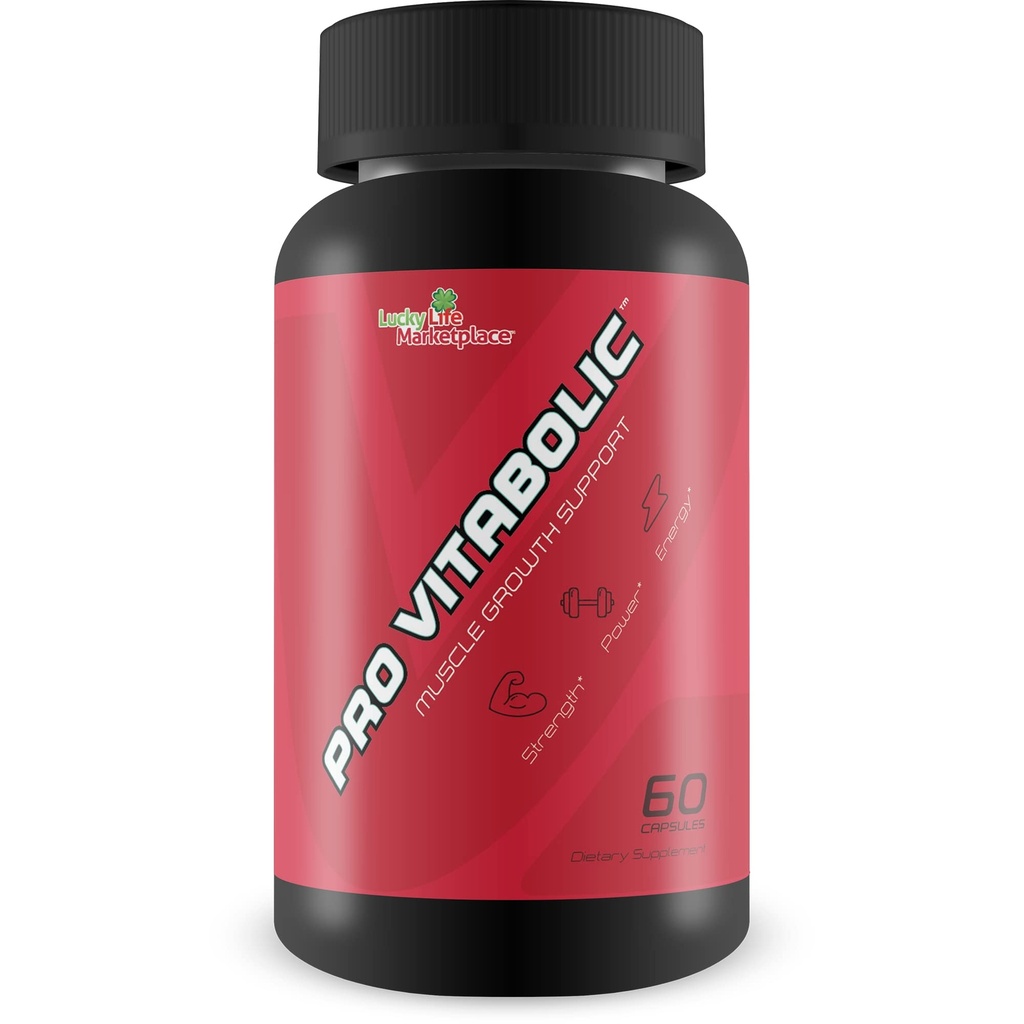 Pro Vitabolic - Supporto per la crescita del muscolo - Aumentare la potenza, la forza, la stamina, & Energy - Pompa muscolare esplosiva per grandi guadagni - Ossigeno di aiuto & Nutriente Consegna ai muscoli - L-Arginina & L-Citrulline