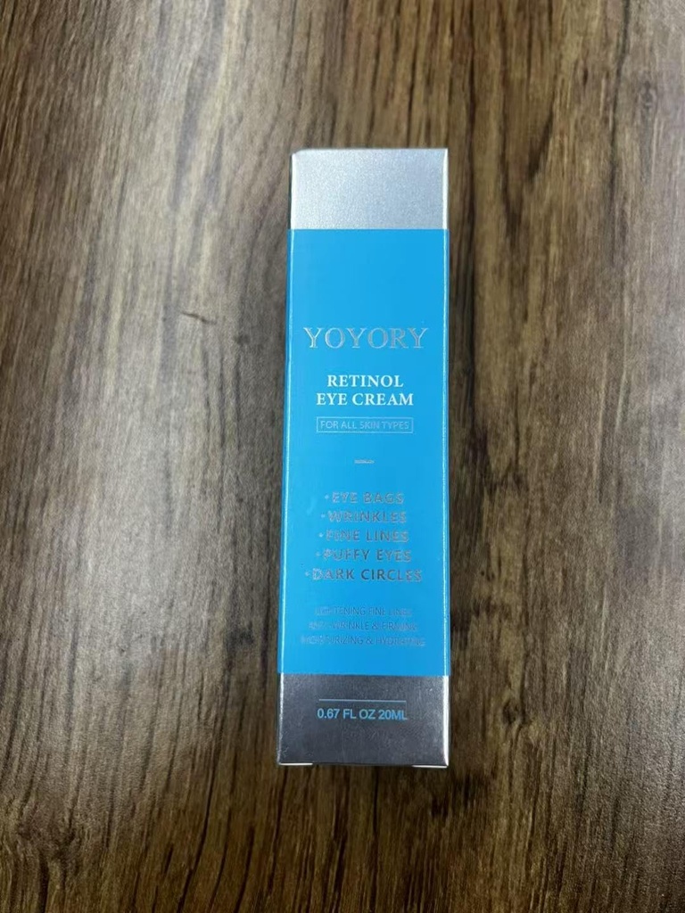 Retinol Under Eye Cream - per Borse Occhiali, Cerchi Oscuri, Occhi Puffy, e rughe Fade, Linee di cura della pelle Trattamento per le donne e gli uomini, (0.67 Fl Oz)
