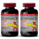 Pillole naturali maschili aumentano dimensione e lunghezza - LONGJACK Size UP (tutta la formula naturale) - tongkat ali Extract - longjack per gli uomini - tongkat ali Complex - 2 bottiglie 120 capsule