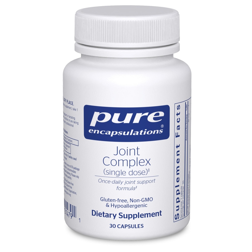 Pure Encapsulations Joint Complex (Single Dose) | Supplemento una volta al giorno per sostenere la mobilità congiunta, il comfort, il tessuto e la salute del cartilage* | 30 capsule