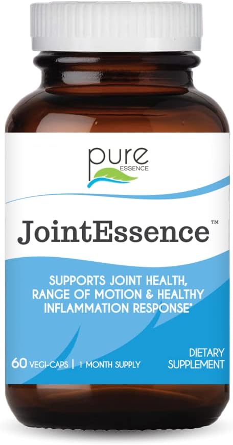 Pure Essence Labs JointEssence Supplemento - Supporto congiunto naturale per uomini e donne - Non OGM - 60 capsule vegetariane