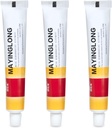 Mayinglong Musk Hemorrhoids Ointment (3 x 20g Tubes), 60g - Formula di resistenza massima per il sollievo rapido emorroidale, Soothes Itching, Burning & Discomfort - Fast-Acting Relief (2.12 oz Total)