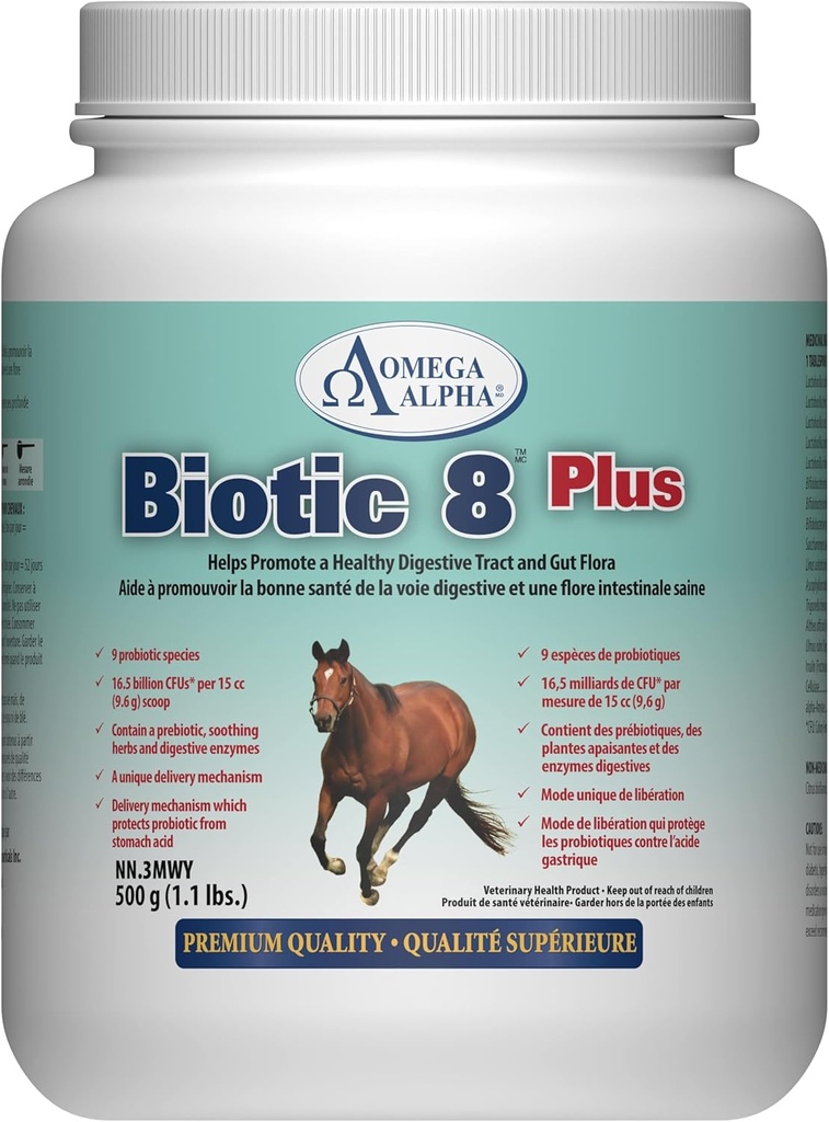 Omega Alpha Biotic 8 2.2lbs per cavalli