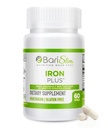 BariSlim Iron Plus Capsules - Formulato per i pazienti Dopo la perdita di peso Chirurgia Compreso Gastric Bypass & Gastric Maniche – Facile Digestione & Assistenza sanitaria Comprehensive | 2 Mesi di Alimentazione (60 Serve)