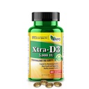 America Medic & Scienza Xtra D3 Vitamina D 5000 IU (125 mcg) Integratore di colecalifero per uomini e donne (60 Facile da ingoiare Softgels) Migliore per Bone, salute del cuore, supporto di sistema immunitario, funzione polmonare