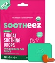 Sootheez Organic Throat Gocce per adulti, Watermelon Mint, 25 conte, ricaricabile, Great Tasting Drops that Sooth Sore Throats