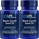 Estensione di vita Nero Cumin Seed Oil, 60 softgels (Pack of 2)