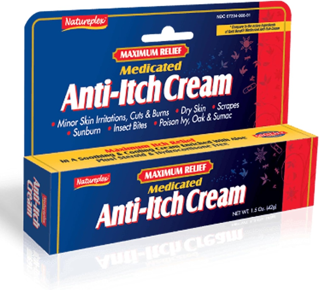 Rilievo massimo Medicato Crema Anti-Itch 3 Pack