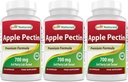 I migliori naturali mela pectina 700 mg - Fibra dietetica - Supporto intestinale - 120 capsule (120 conteggio (pacchetto di 3))