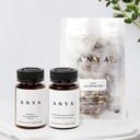 ANYA Multivitamin + Lattazione Tea Bundle Postpartum Essentials per le donne, Supplementi postnatali per l'allattamento al seno