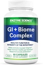 Enzyme Scienza GI + Biome Complex, Prebiotici per Gut Salute e equilibrio intestinale, 60 capsule (30 Serve)