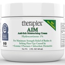 Theraplex AIM - Anti Itch Cream (2 oz) – 1% hydrocortisone for Itchy Skin Relief, moisturizing Cream for Eczema, Seborrheic Dermatitis. Safe for Kids. Relieves Itchy Skin with Maximum Strength.