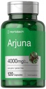 Horbaach Arjuna Capsule 4000mg | 120 Count | Non OGM, Gluten Free | da Arjuna Bark Herb Extract