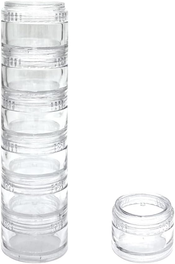 HaiSea Weekly Pill Planner-Monthly Pill Organizer, Daily Month Pill Box-Separate AM/PM Compartments Colori Vary
