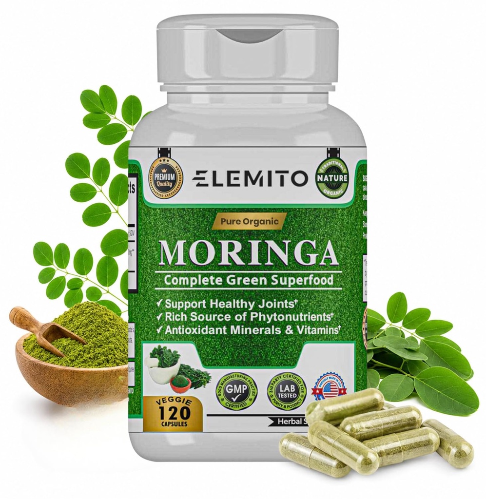 Estratto di caffè verde, Polvere di foglia pura, Superfood verde, Energia, Metabolismo, & supporto immunitario, Non-GMO, Vegan, senza glutine - 120 capsule