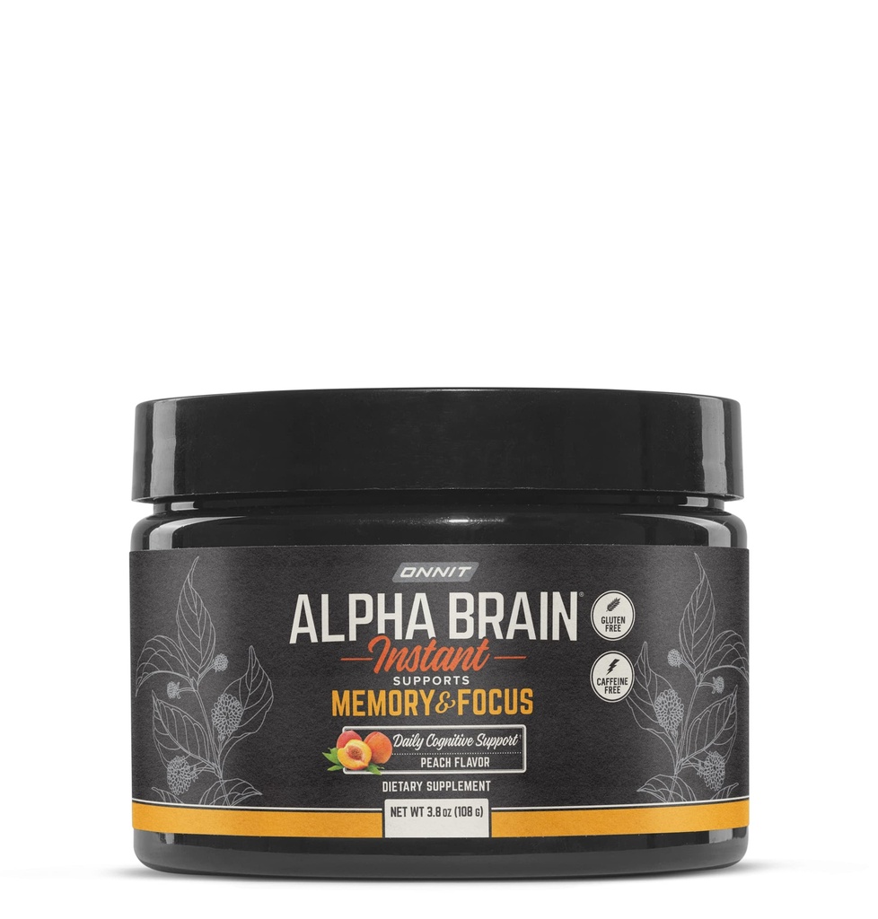 Alpha BRAIN® Instant - Peach (30 Tubo di servizio)