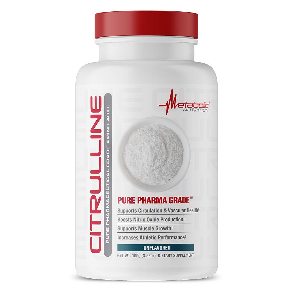 Citrullina di nutrizione metabolica, 100 grammi, polvere