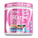 Creatina per le donne | Creatina monoidrato + BCAA polvere Myo-Inositol Collagen Biotin Acido ialuronico Folate L Glutamina Vitamina D3 Iron Zinc D-Chiro-Maca Digestion Shelf Builder by Clean Nutra