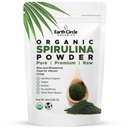 Polvere di Spirulina, Kosher, cruda e non irradiata | Pure Vegan Protein | Superfood Premium Energy, High in Aminoacidi e antiossidanti - 8oz