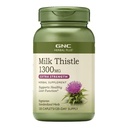 GNC Herbal Plus Milk Thistle 1300mg Supplemento, Extra Forza, Vegetariano, Supporta la funzione di fegato sano, 120 Serve