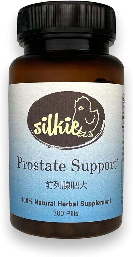 Silkie Herbs supporto alla prostata - Rilievo urinario, controllo della vescica, ridurre l'urinazione frequente, 300 conte
