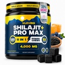 KLEVIRO 30:1 Gummie Shilajit per gli uomini | 78% Acido Fulvico | 11-in-1 Complesso con Ashwagandha, Tongkat Ali, Manuka Honey, Rhodiola, Lion's Mane | Non Aggiunto Sugar | GMP Certified & Lab Tested