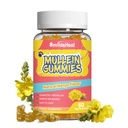Mullein Gummies 3000MG, Zucchero Mullein Gummies con Bromelain & Quercetin, Mullein Leaf Extract Supplements for Lungs, Vegan, 60 Count