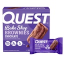 Quest Nutrition Bake Shop, Chocolate Brownies, 10g Protein, 2g Carbs Net, 1g Sugar, 4 Count