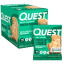Biscotto di proteine di Macadamia di cioccolato bianco di ricerca, 15g proteine, 1g zucchero, 2g carboidrati netti, Keto Friendly, proteine alte, carbo basso; 12 conte